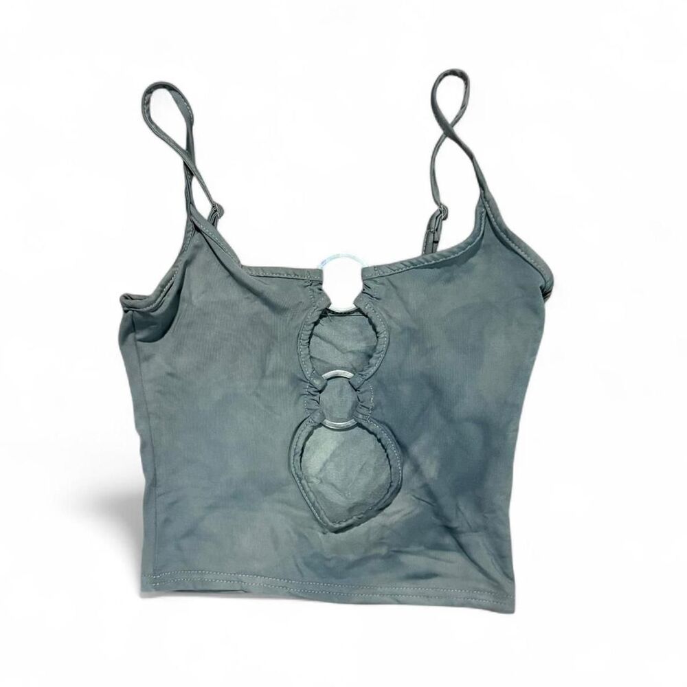 Women's Blue and Green tank top